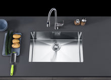 Load image into Gallery viewer, Vuzati 28" L X 18" W Undermount Stainless Steel Kitchen Sink - Stainless Steel Undermount Sink - Deep Single Bowl Sink Basin - Basket Strainer